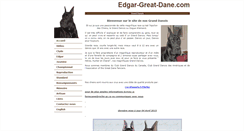 Desktop Screenshot of edgar-great-dane.com