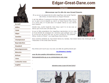 Tablet Screenshot of edgar-great-dane.com